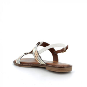 SANDALO IN PELLE DA DONNA PANNA-ROSA\igi&co