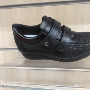 ENVAL SOFT sneakers colore nero con velcro
