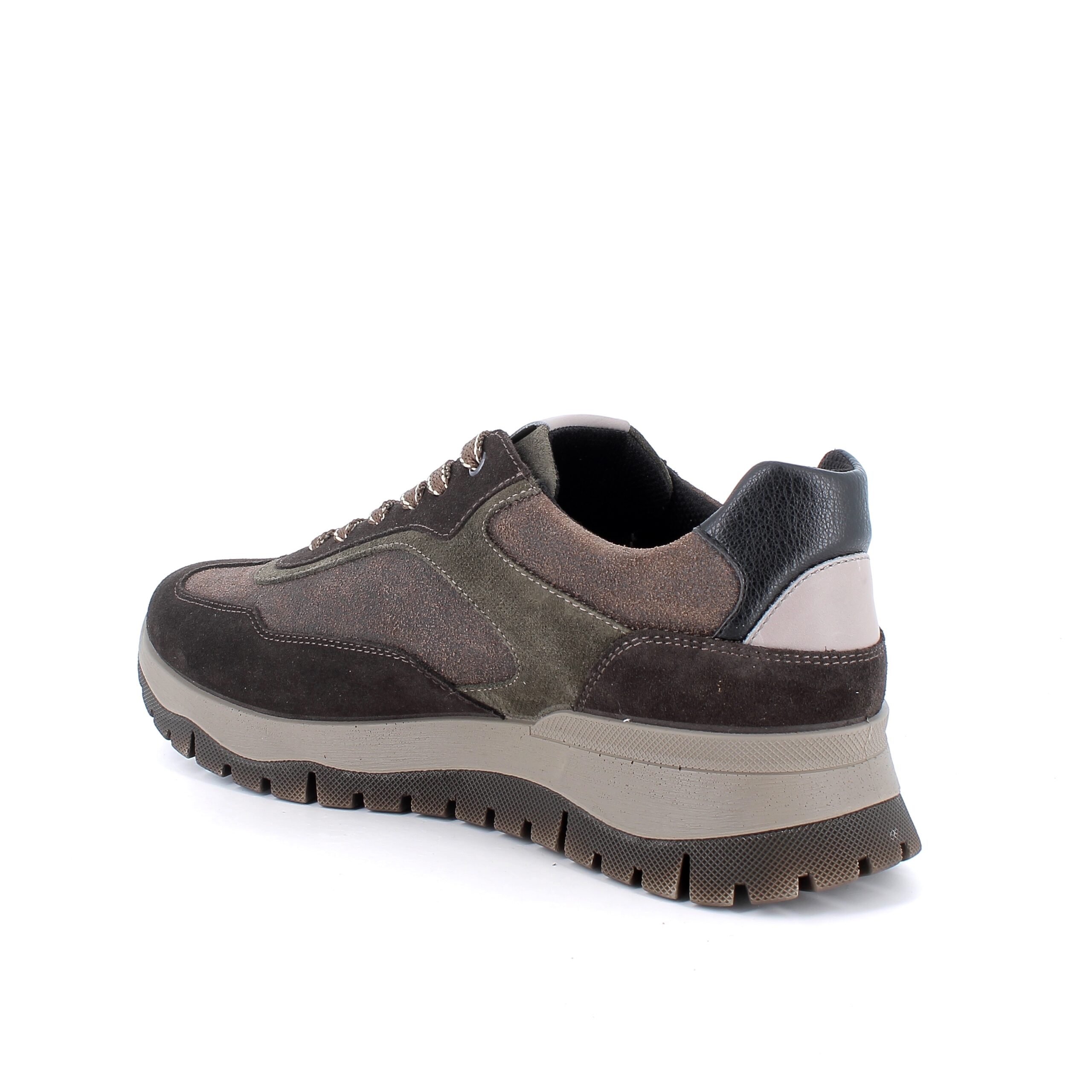 Sneakers da uomo marrone con lacci IGI&CO 4 Sneakers da uomo marrone con lacci IGI&CO - immagine 2